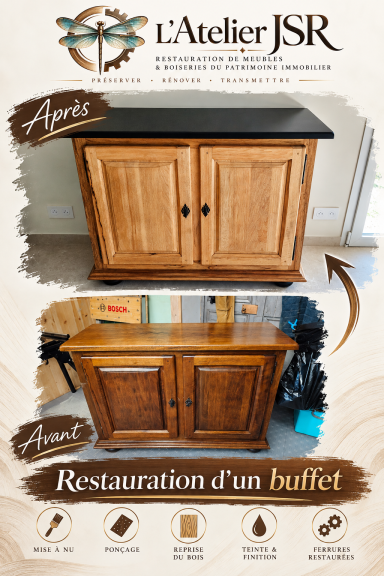 Buffet Restauration d'un buffet