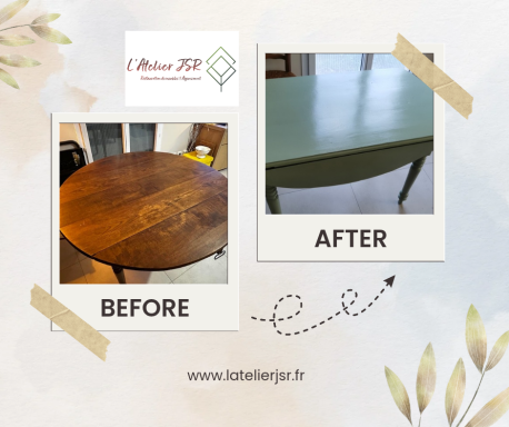 Table demi-lune