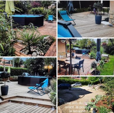 Création d'une terrasse 