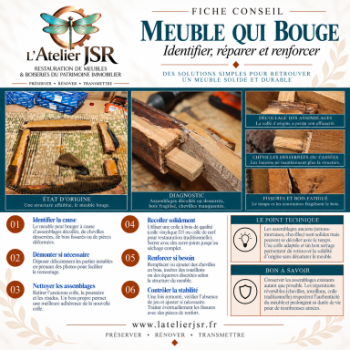 Fiche conseil : meuble instable