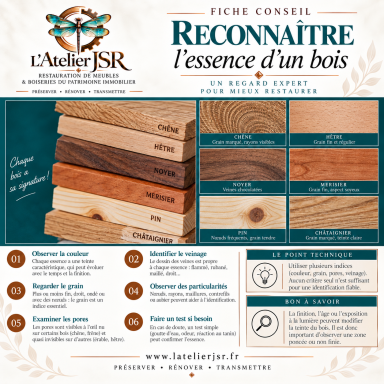 Fiche conseil : reconnaître le bois